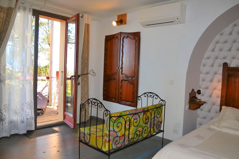 Entrée de la chambre bleue