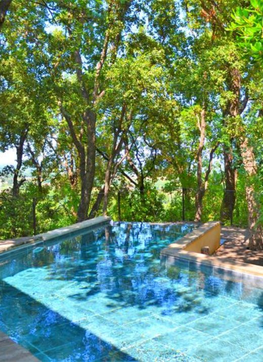 La piscine de la Maison de la vigne
