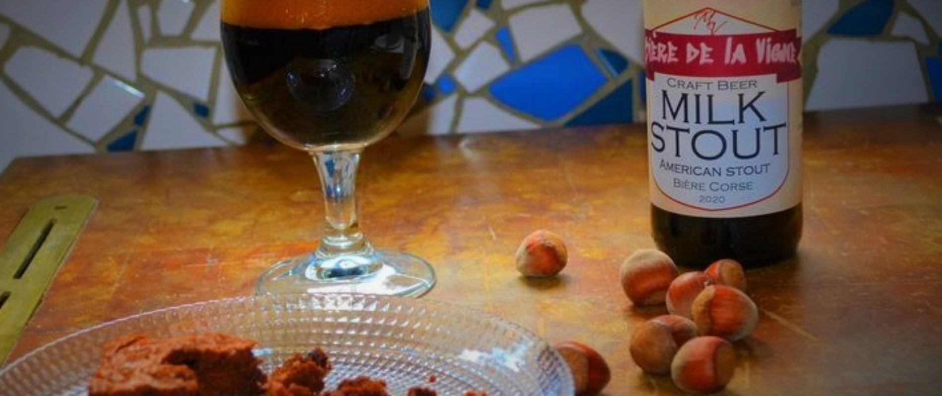 Milk stout et brownie