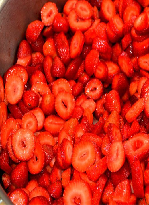 Notre confiture de fraise 2016