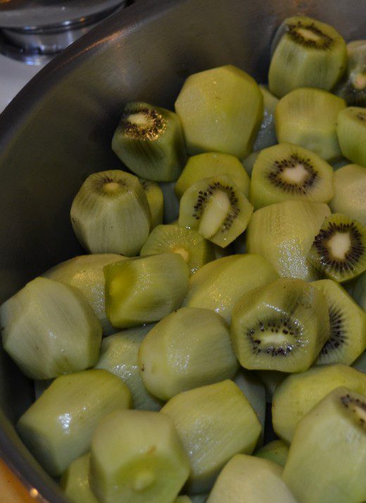 Confiture de kiwis corses